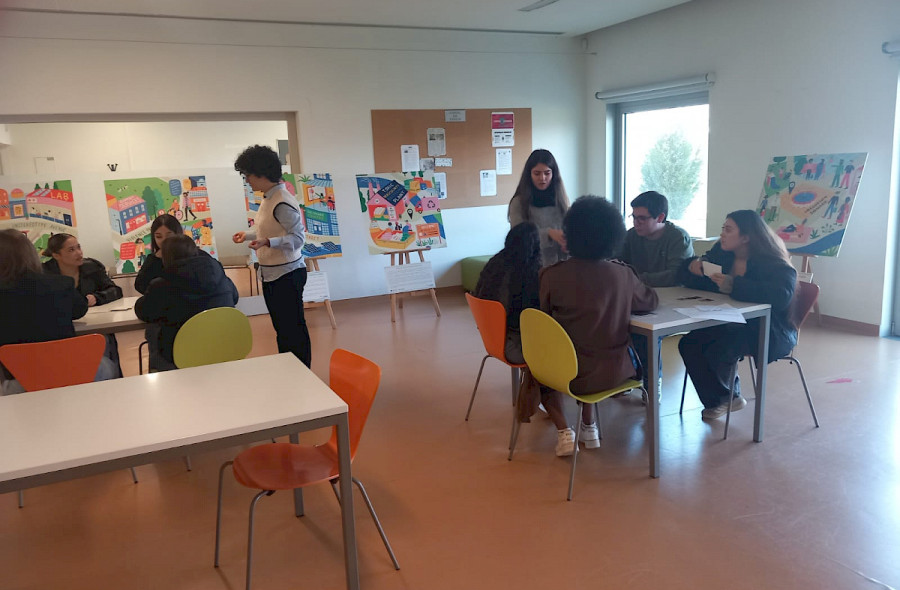 Simulation of a citizens’ assembly at the Secondary School of Marco de Canaveses (Portugal)