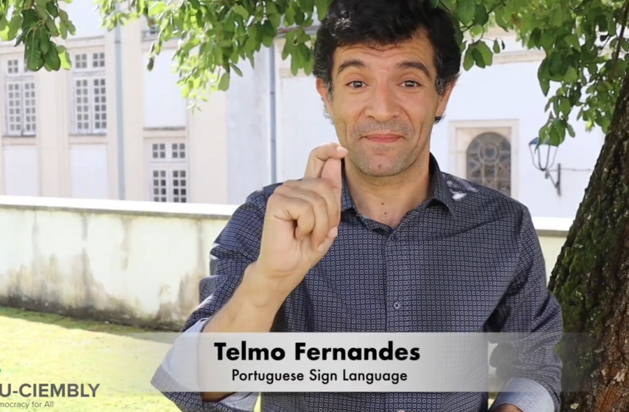 EU-CIEMBLY in Portuguese Sign Language: Making Democracy More Accessible